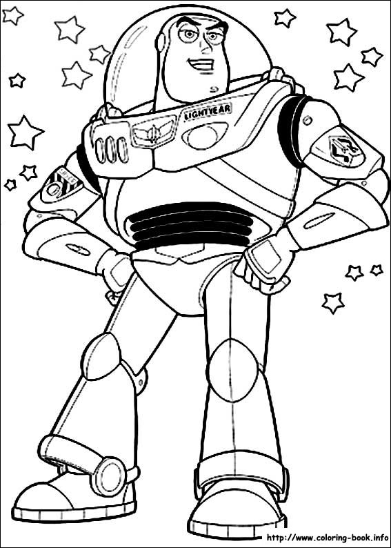 Toy Story coloring picture